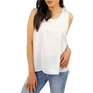 Renuar Top NWT S White Tank Renuar